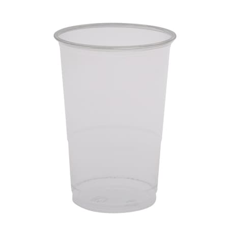 Abena Cups, Cold, Drinking Cup w/ Step, 8.5 Gross Ounces, 3.5" Height, Clear, RPET 131645